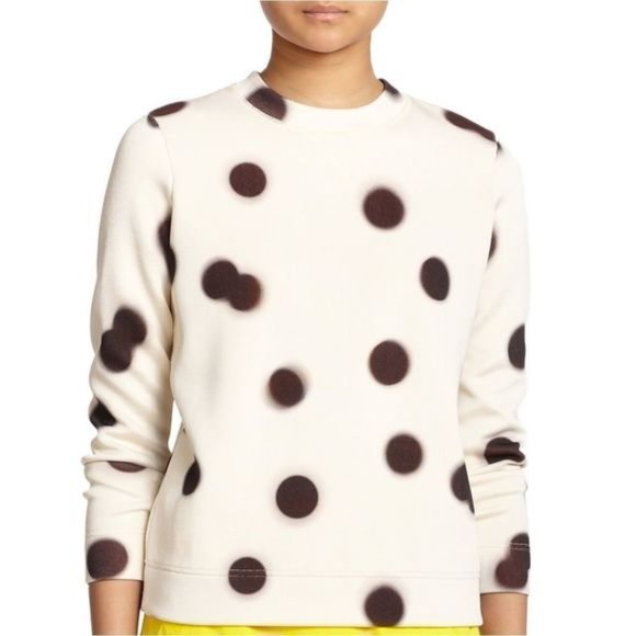 Marc By Marc Jacobs Polka Dot Print Crew Neck Sweater Size Small. - Picture 1 of 8